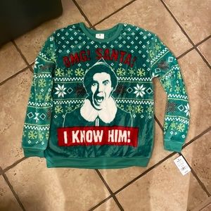 NWT elf sweatshirt soft fleece medium